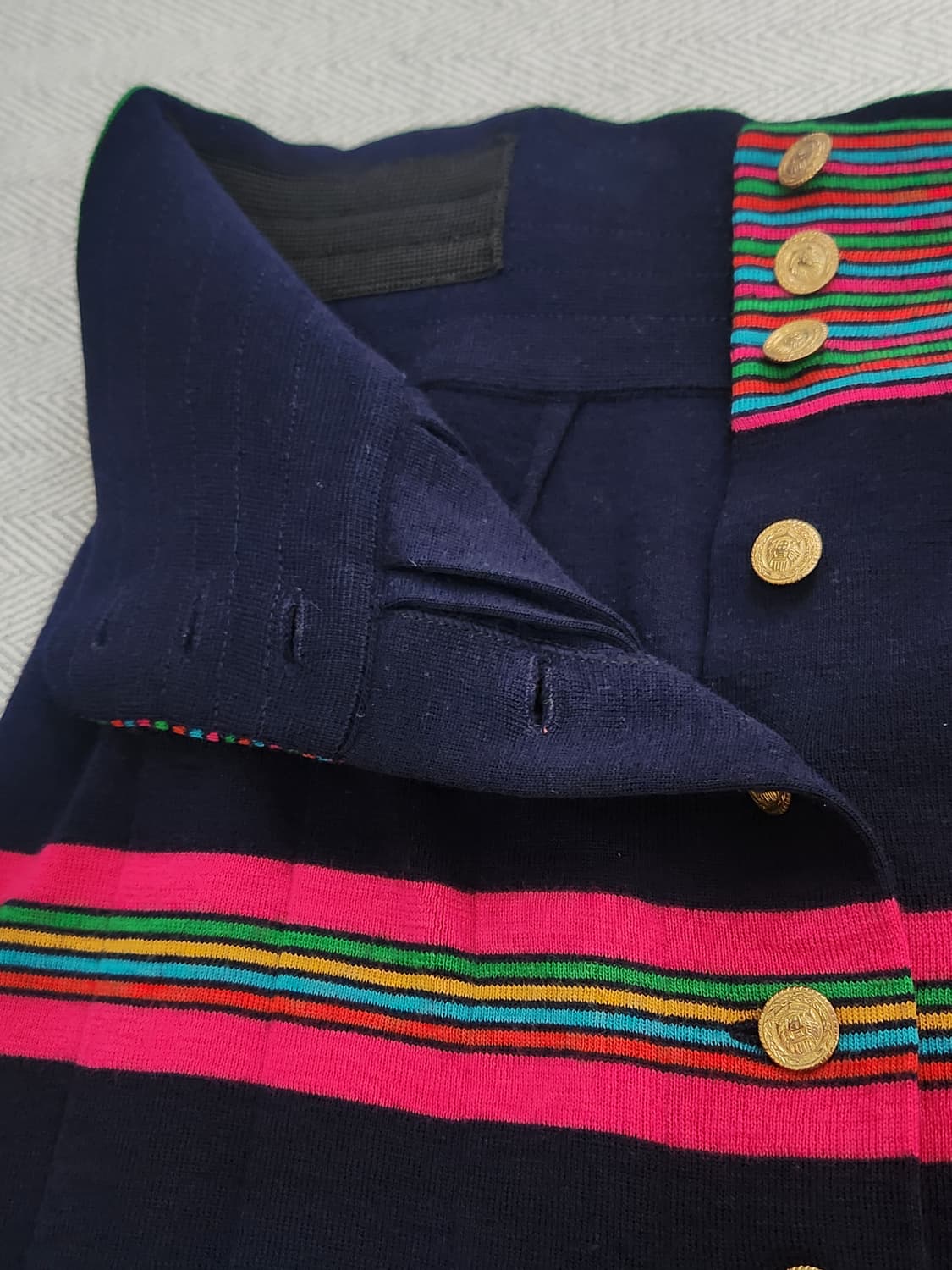 [77] JAPAN 빈티지 울 100% 플리츠 스커트 여성 77 상품이미지5