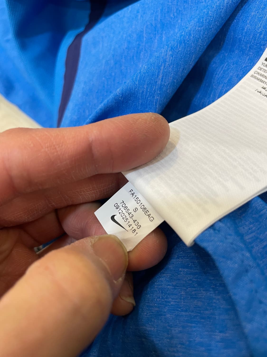 나이키 fc 바르셀로나 사이드라인 우븐 스트레치 트랙탑 상품이미지7