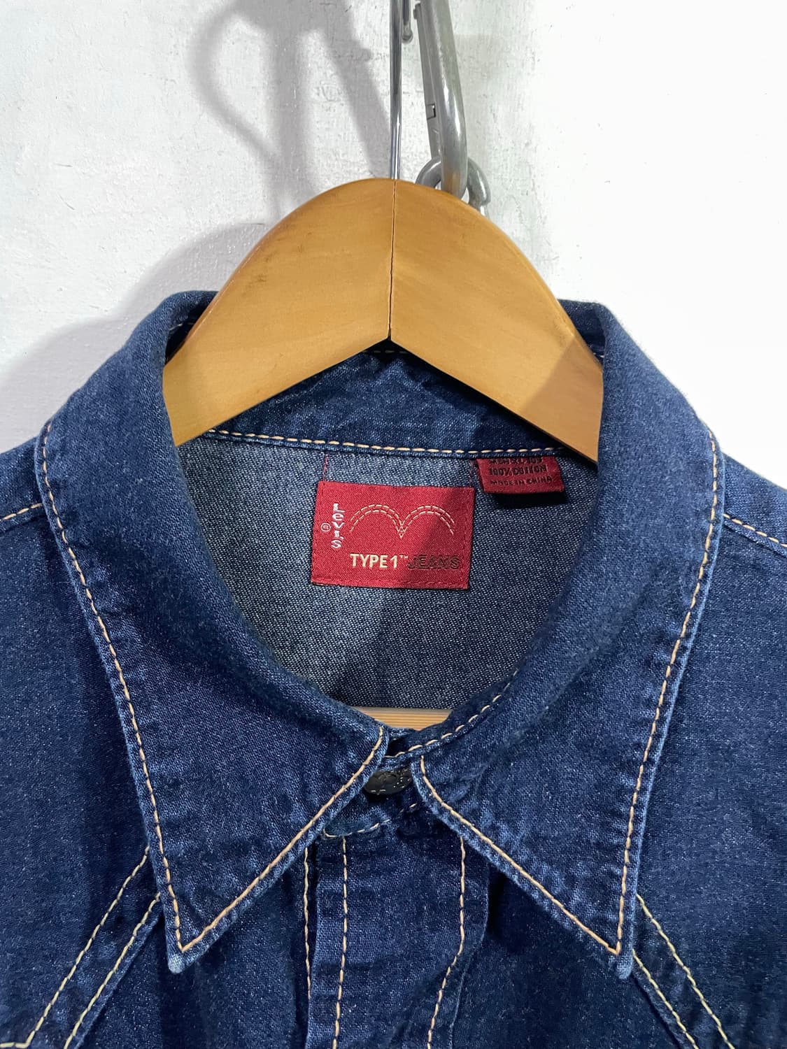 리바이스 type 1 타입원 웨스턴 셔츠 자켓 XL 105-110 상품이미지4