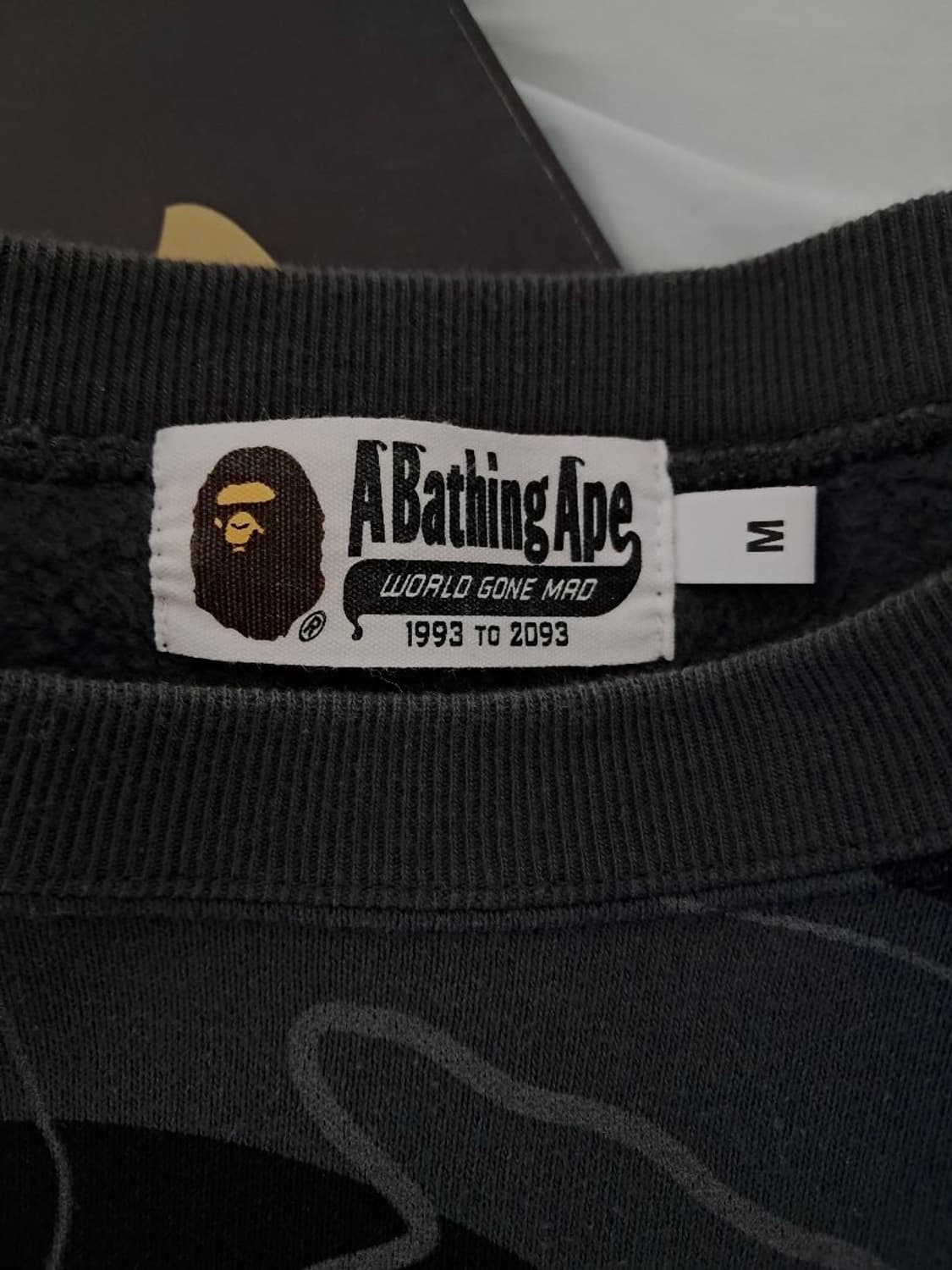 베이프 리플렉티브 맨투맨,레이어드 라인(카모) 상품이미지3