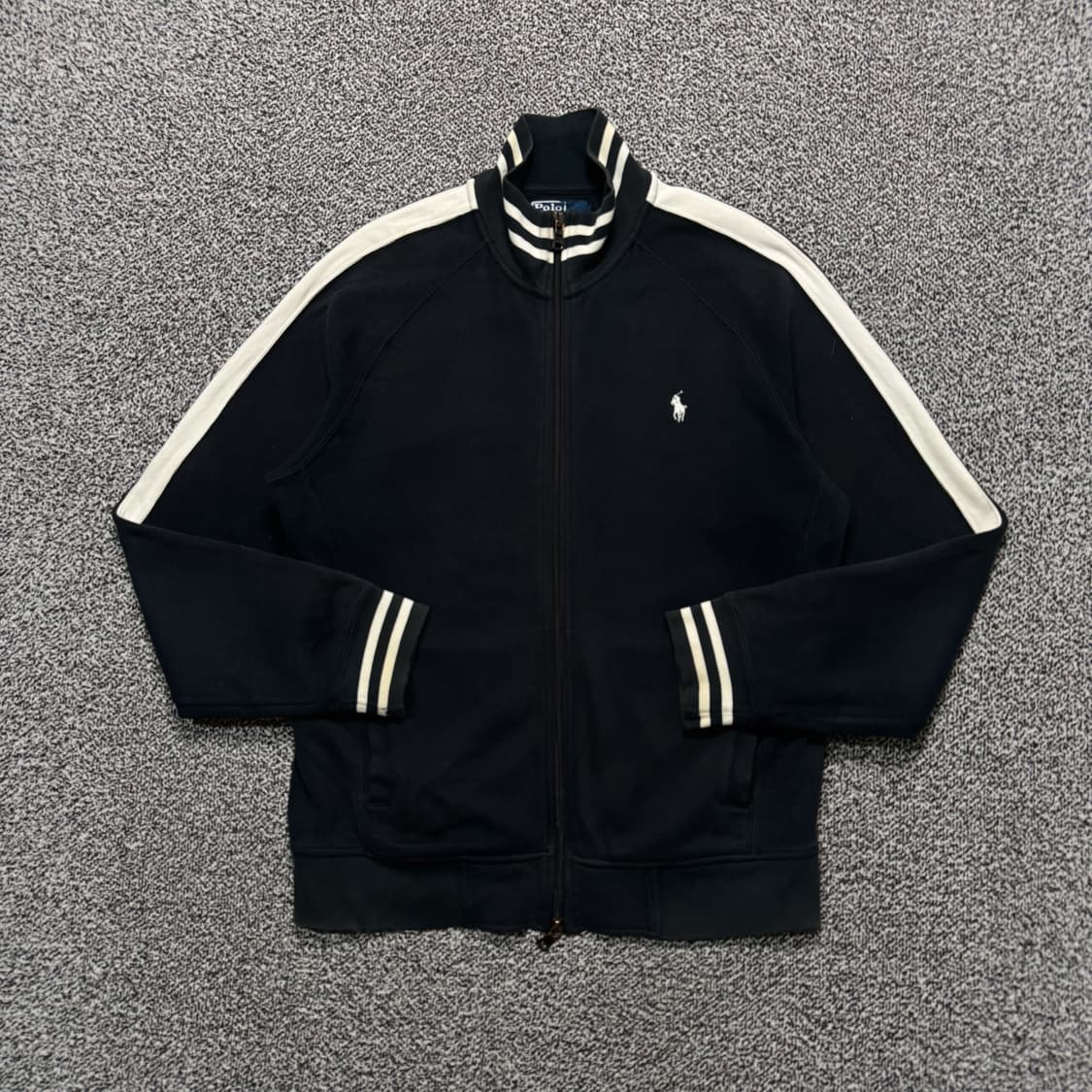 Name : 폴로 랄프로렌 사이드라인 블랙컬러 스웻집업 :)  상품이미지1