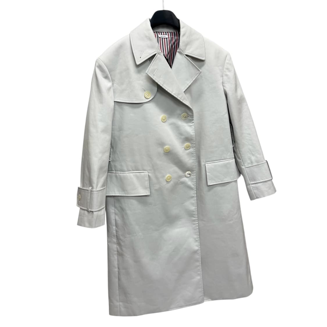 톰브라운 RWB 커프스 매킨토시 벨트 트렌치 코트 ( 88 ) 상품이미지3