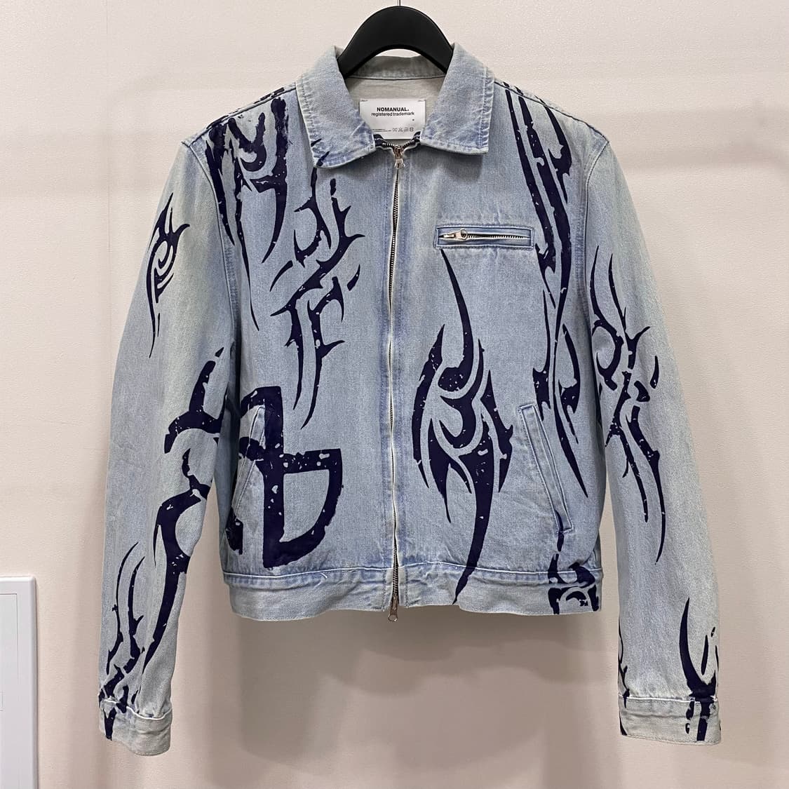 노매뉴얼 N.T 데님 자켓 라이트블루 상품이미지1