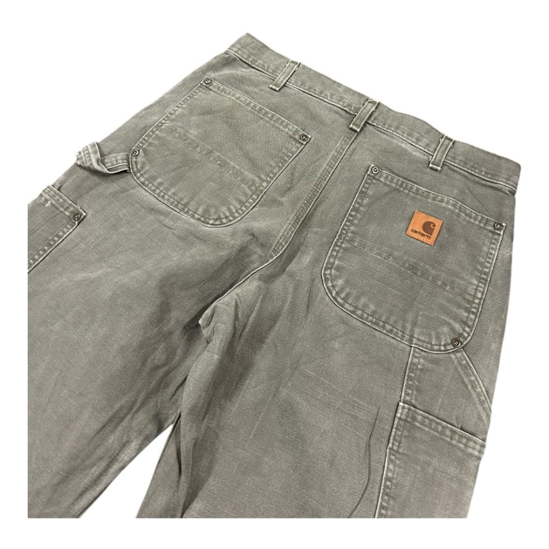 ML) 칼하트 모스그린 더블니 워크 데님팬츠 BC-044 상품이미지5