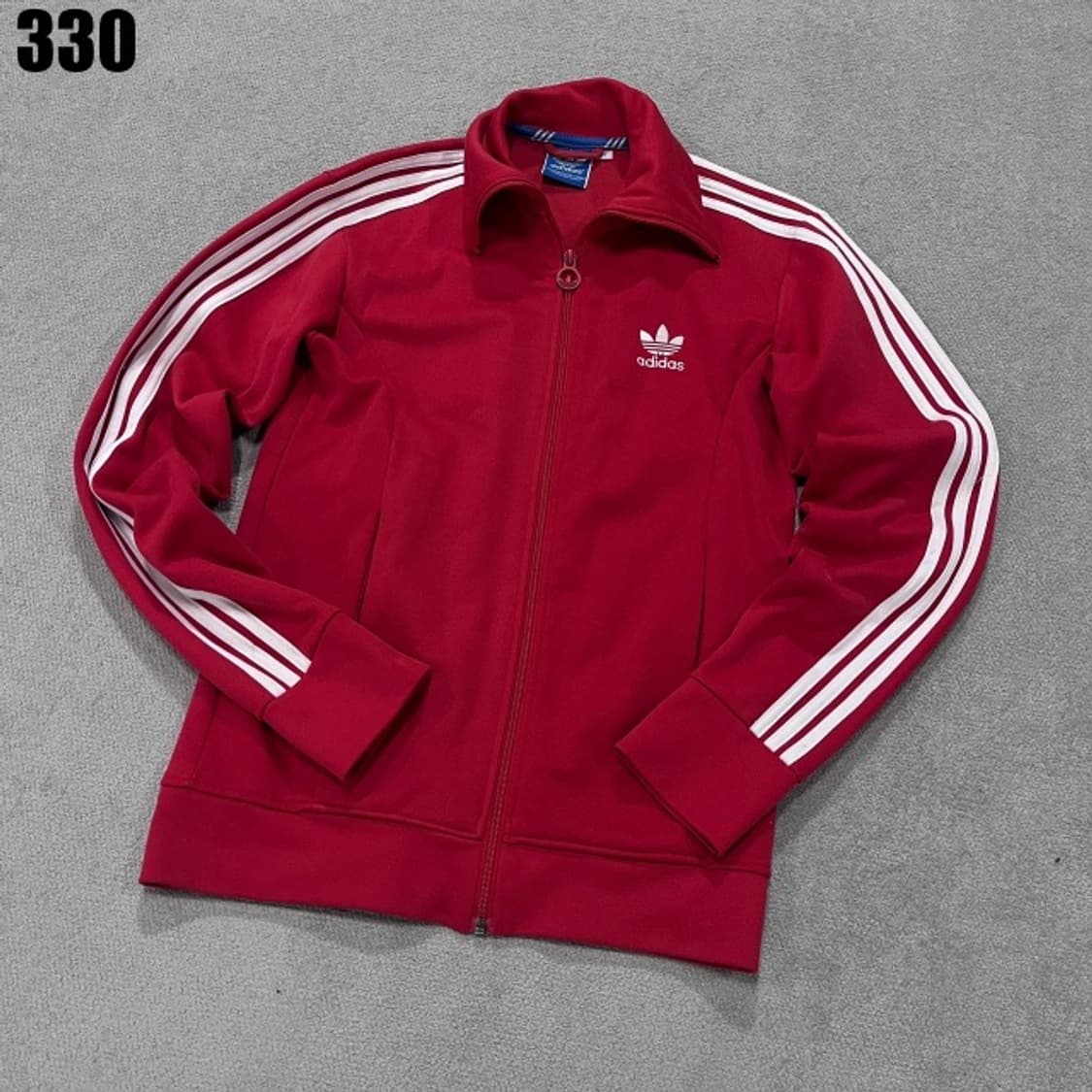 아디다스 삼선 트랙 레드  상품이미지1