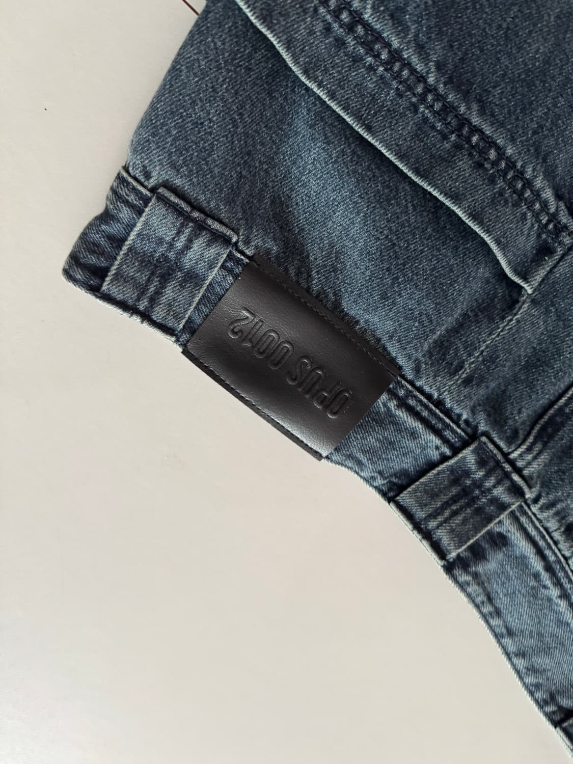 [L] 오퍼스0012 HAZE FLARE DENIM PANTS INDIG 상품이미지4