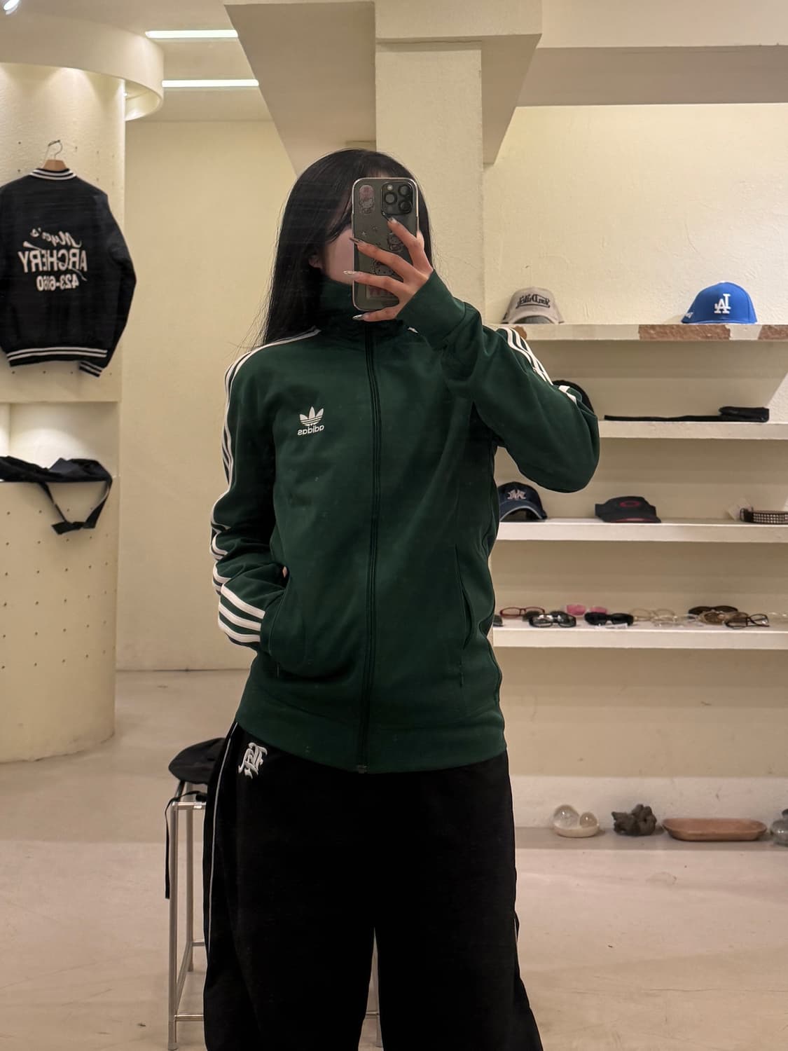 아디다스 유로파 그린 트랙탑 져지 U737 상품이미지1