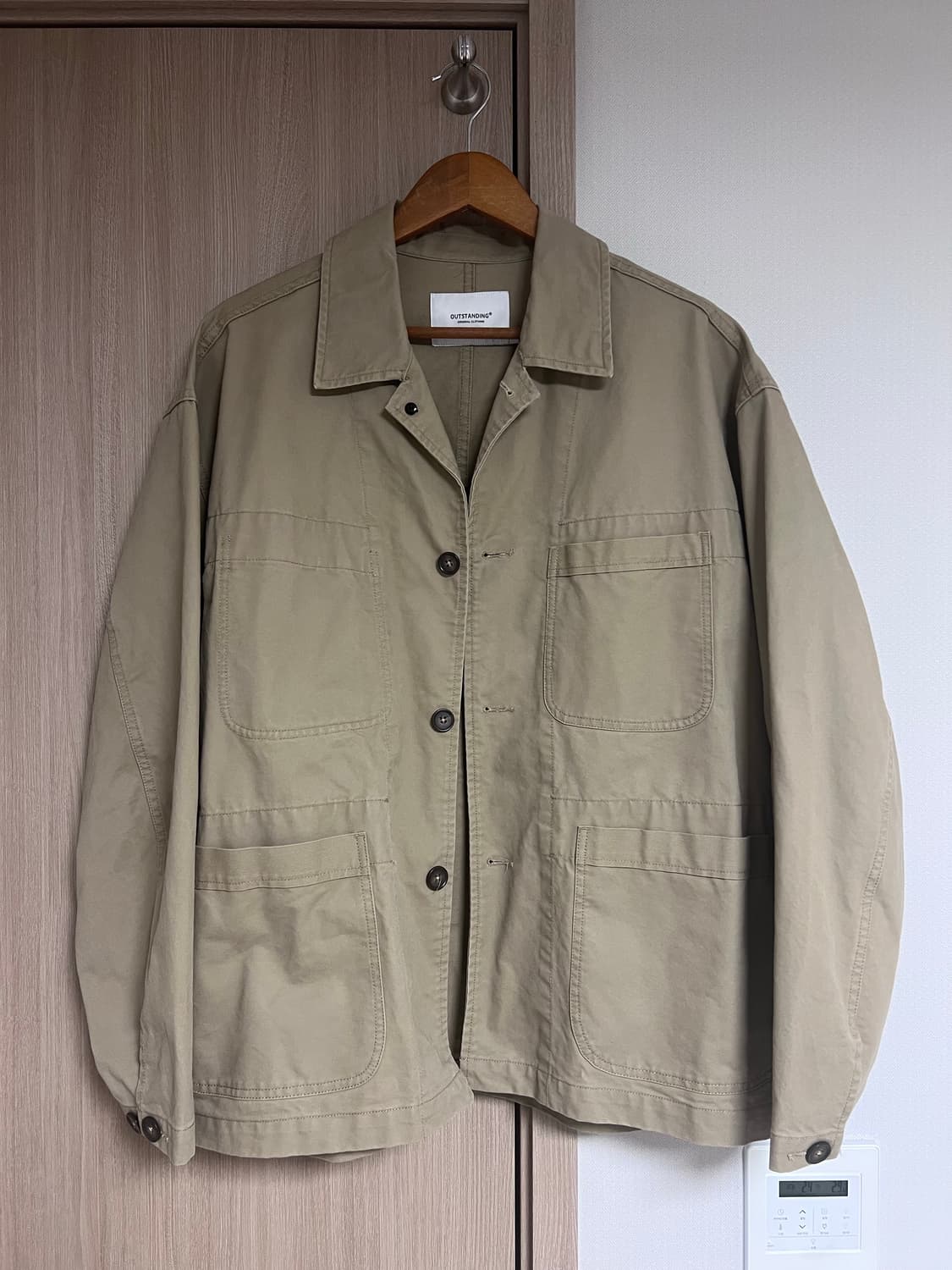 아웃스탠딩 워크자켓 베이지 상품이미지1