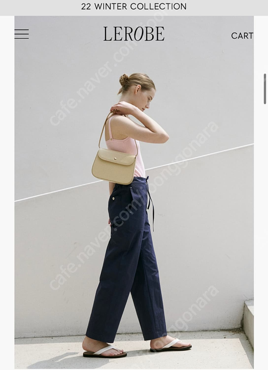 LEROBE 르로브 Classic Half Flap Bag 클래식 하프백 상품이미지3