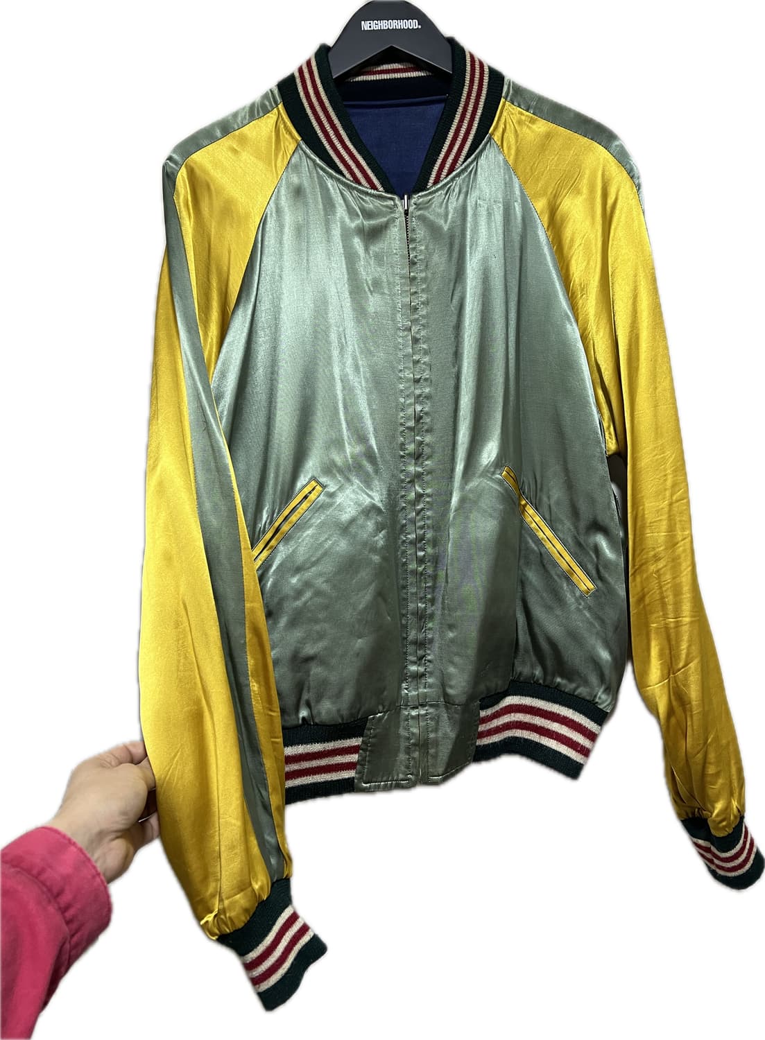 요지야마모토 블루종(리버서블) 자켓 상품이미지2