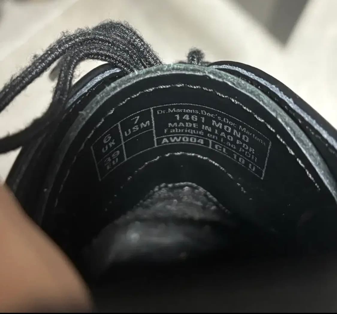 닥터마틴 1461 모노 블랙 상품이미지2
