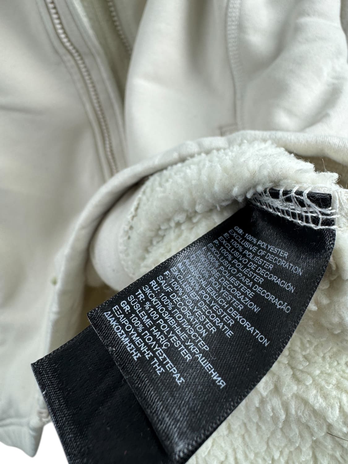 노스페이스 베이지 카키 윈드스토퍼 후리스1406 상품이미지5