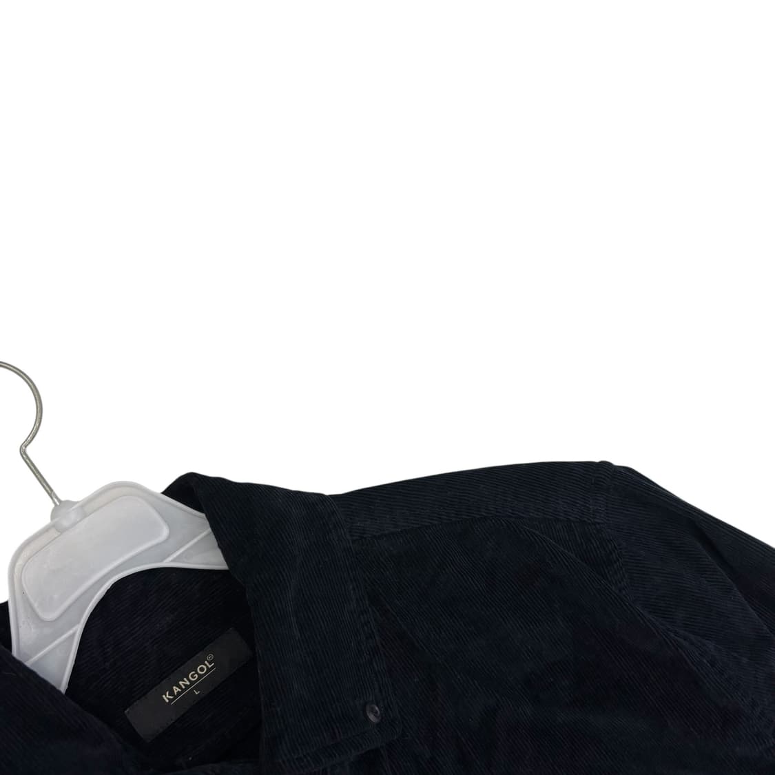 캉골 네이비 코듀로이 셔츠 상품이미지3