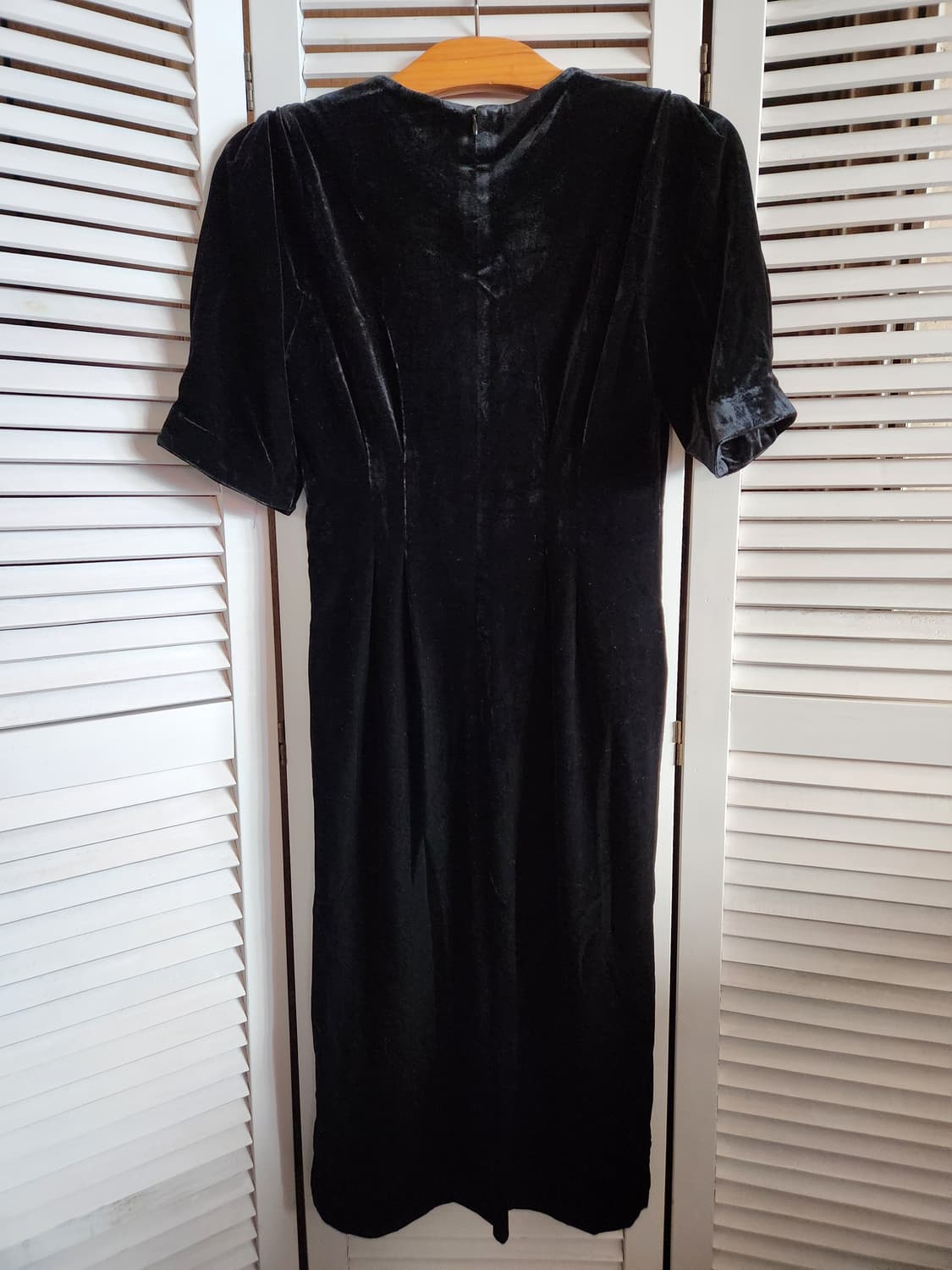 alate 벨벳 롱 원피스 상품이미지1