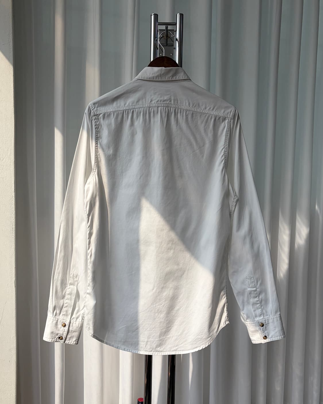 [S]아페쎄 A.P.C. 화이트 스냅 버튼 셔츠 상품이미지6