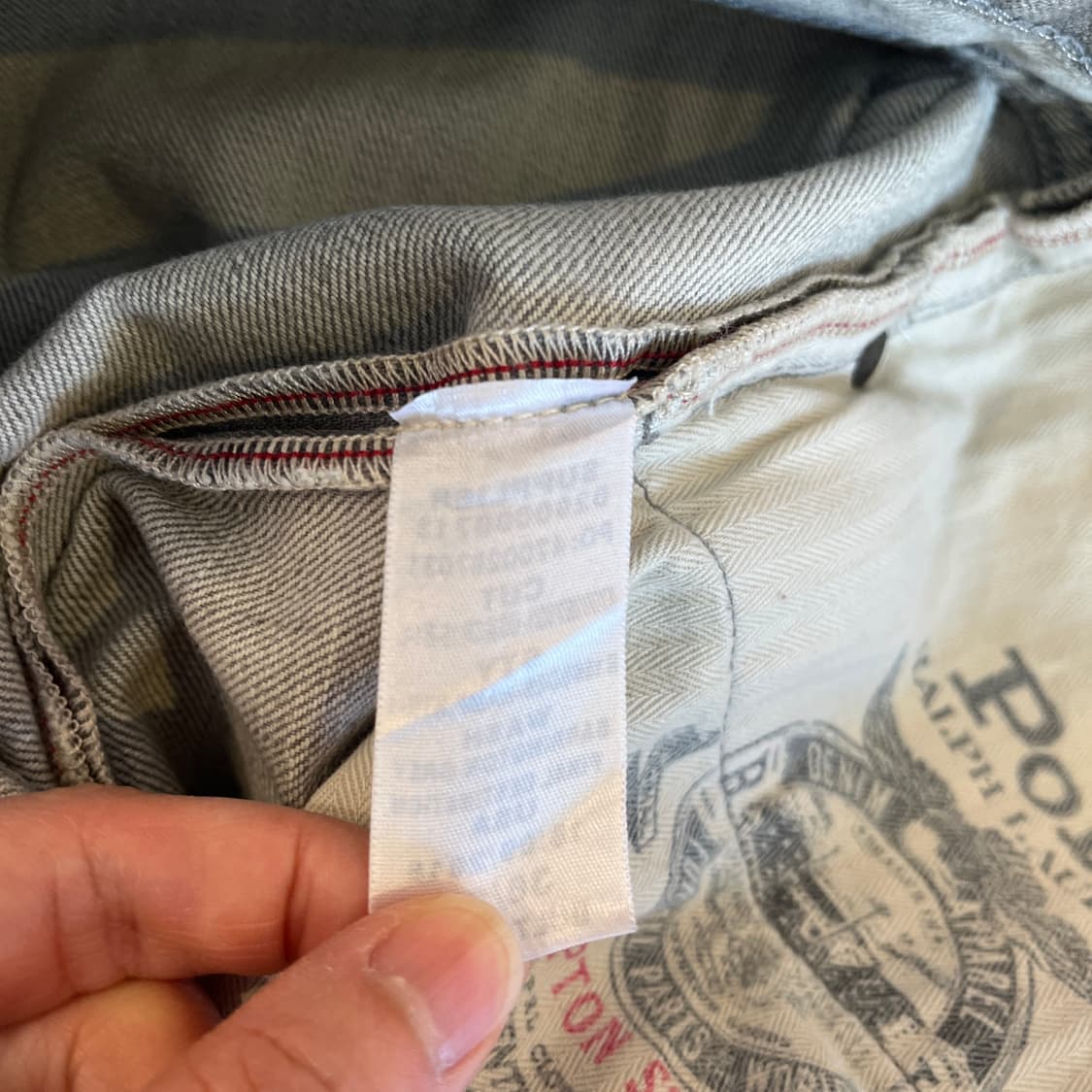 Polo 애쉬그레이 데님팬츠 상품이미지7