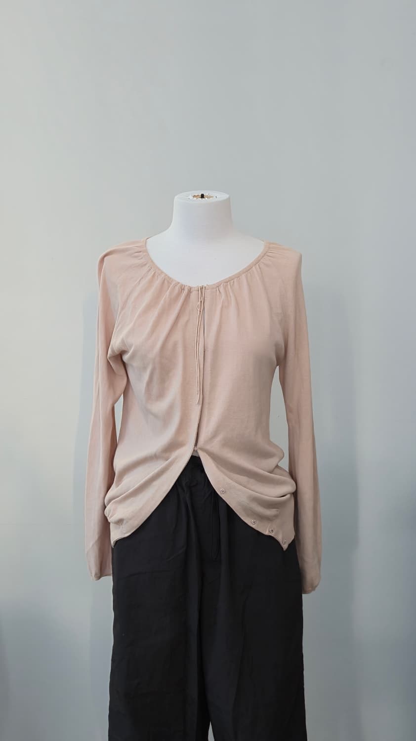 연핑크 가디건 des pres 상품이미지1