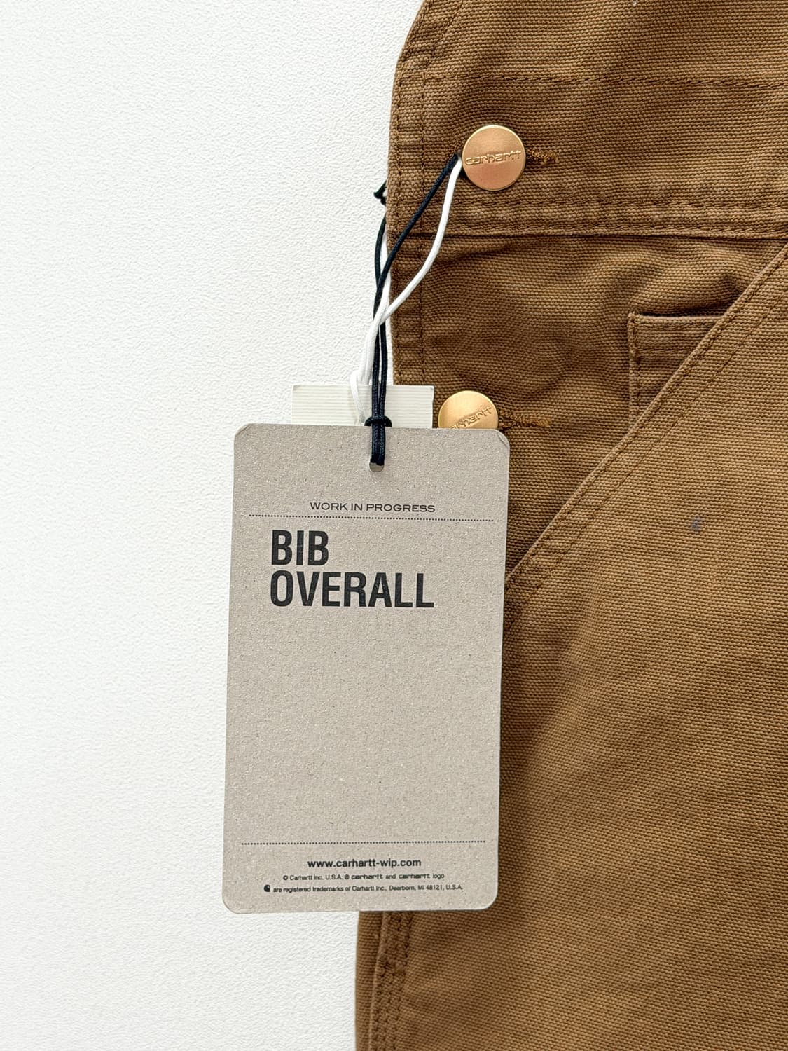 칼하트윕 BIB 오버롤 32/32 상품이미지7