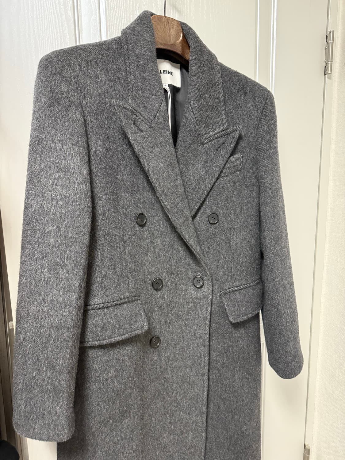 알렌느 알파카 더블 브레스티드 코트 1사이즈 상품이미지2