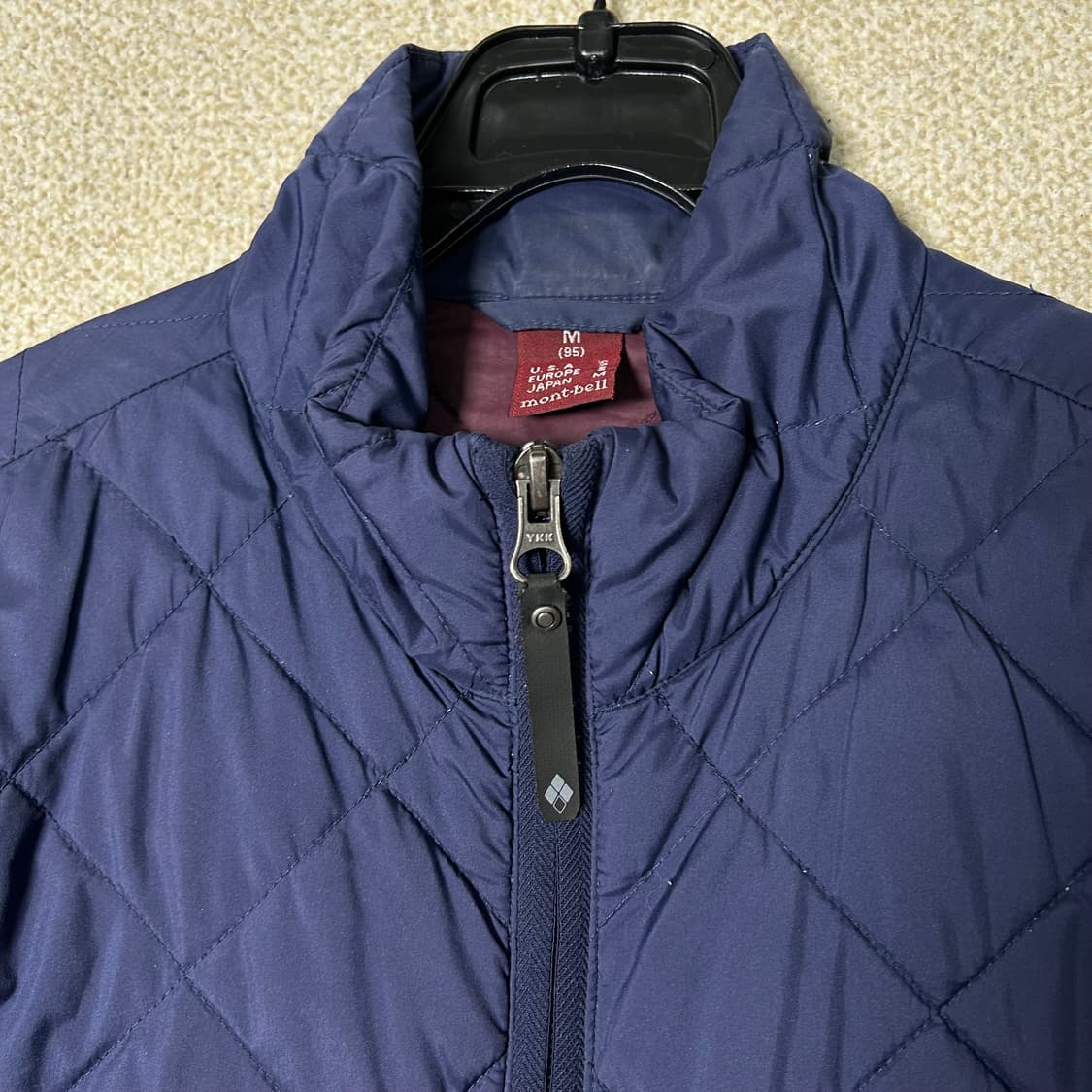 (S) 몽벨 딥네이비 경량패딩 상품이미지4