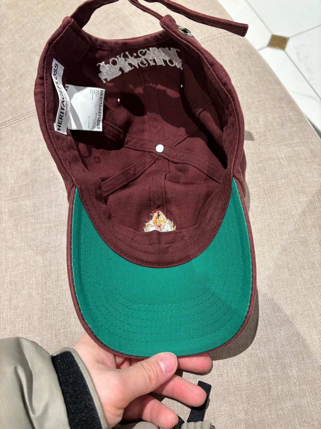 헤리티지플로스 크레스트 로고 모자 상품이미지2