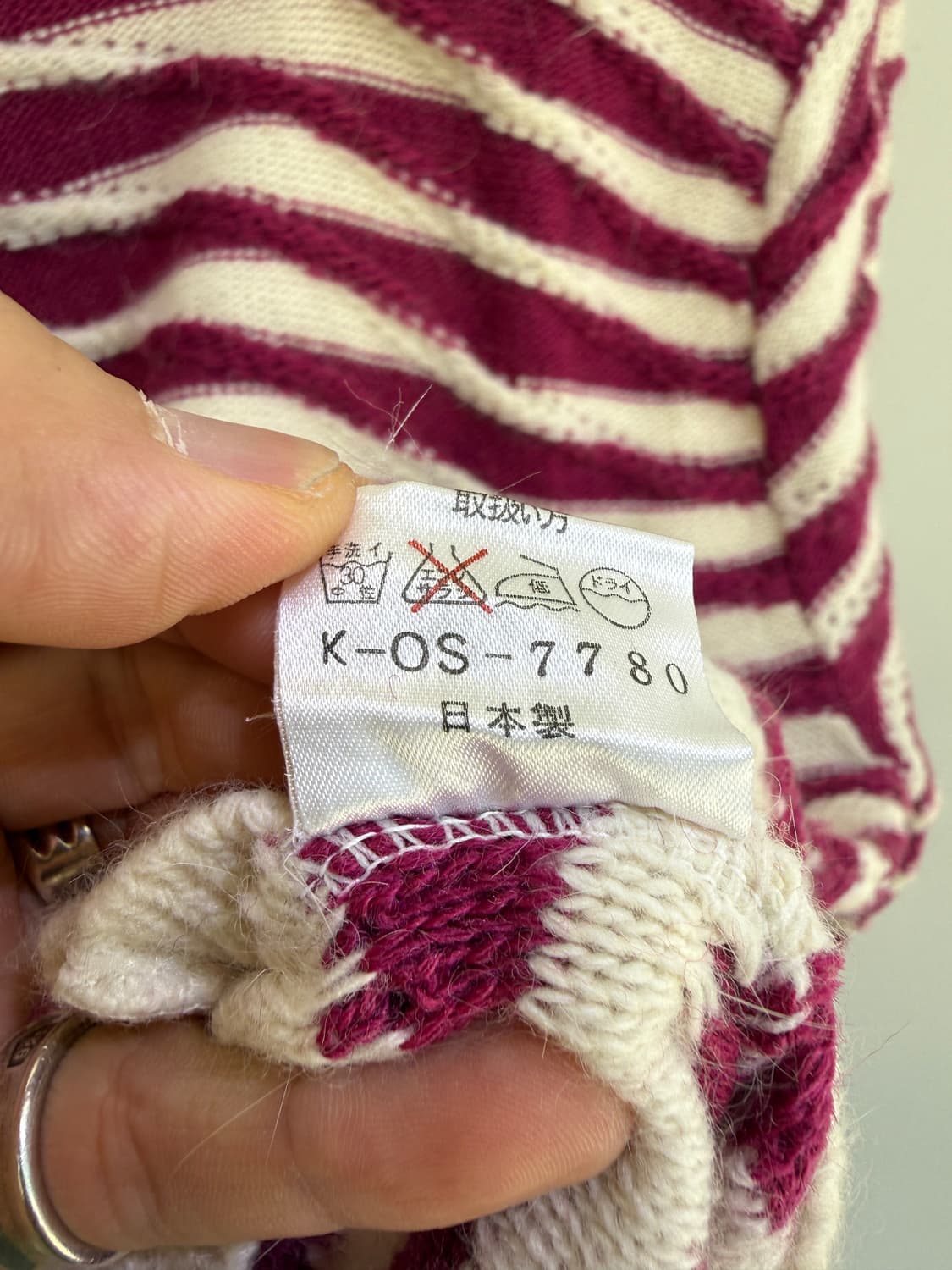 빈티지 ORIGINAL KNIT (Made in Japan) 니트 상품이미지7