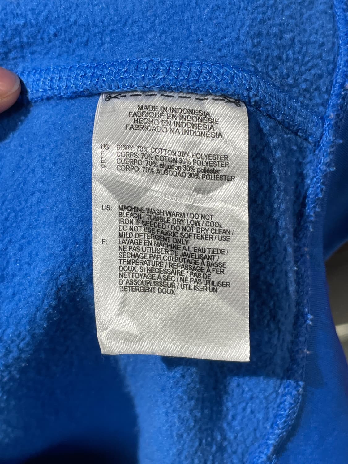 00s 아디다스 빅로고 후드티셔츠 상품이미지6