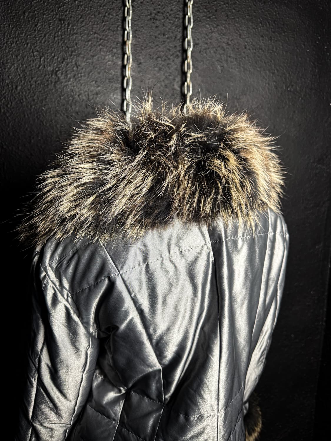 HIROKO BIS – Metallic Fur Down Coat   상품이미지6