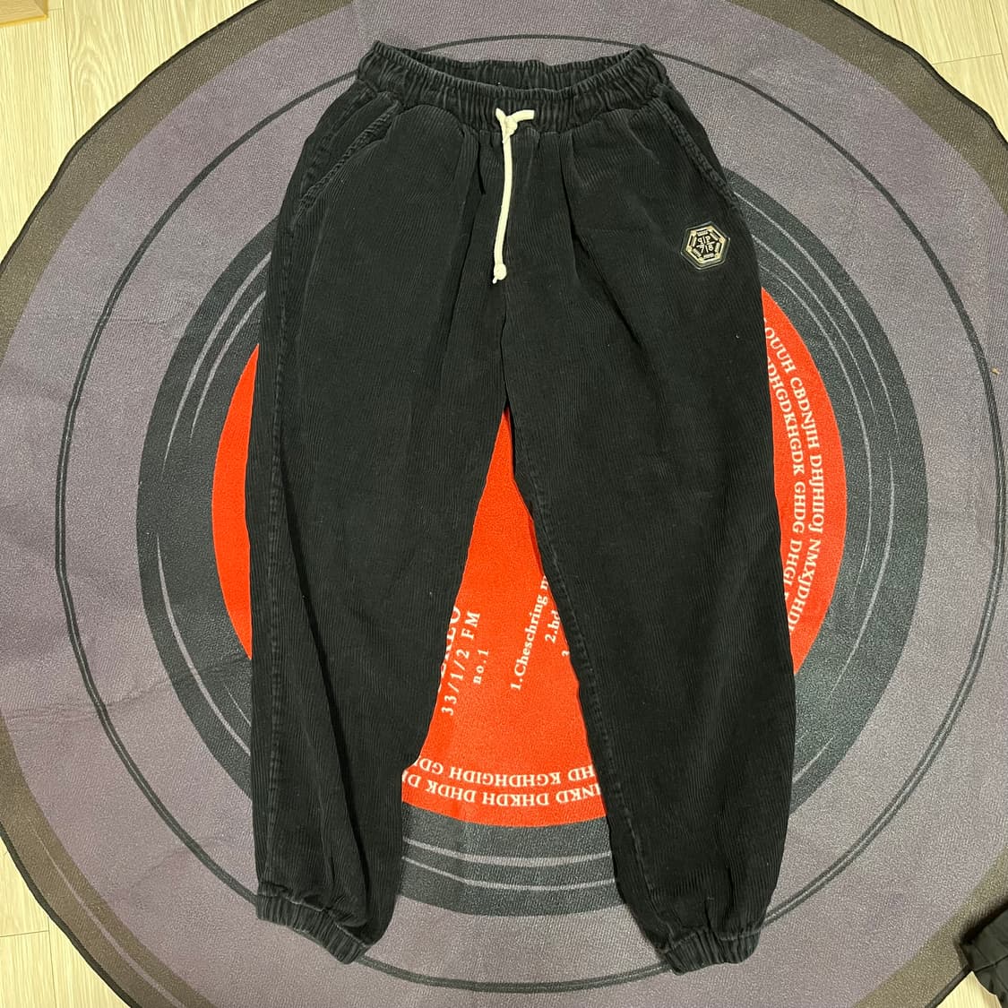 필립플레인 남성 로고 조거팬츠 상품이미지1