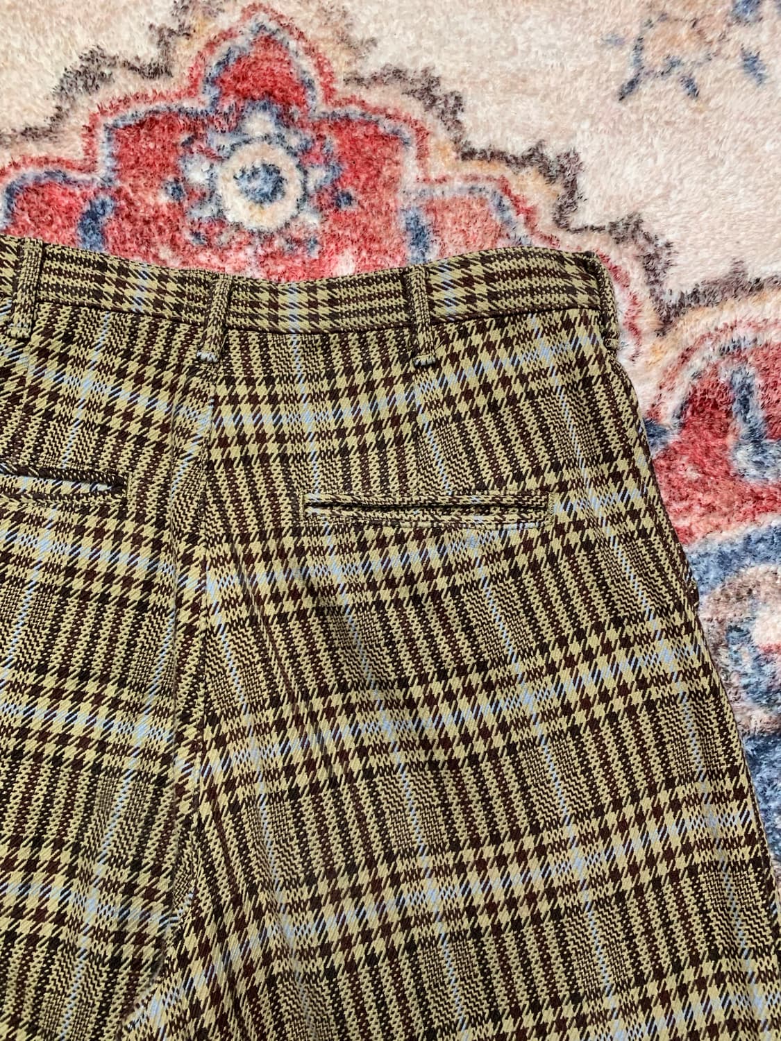 캐피탈 하운드투스 체크 부츠컷 팬츠 상품이미지5