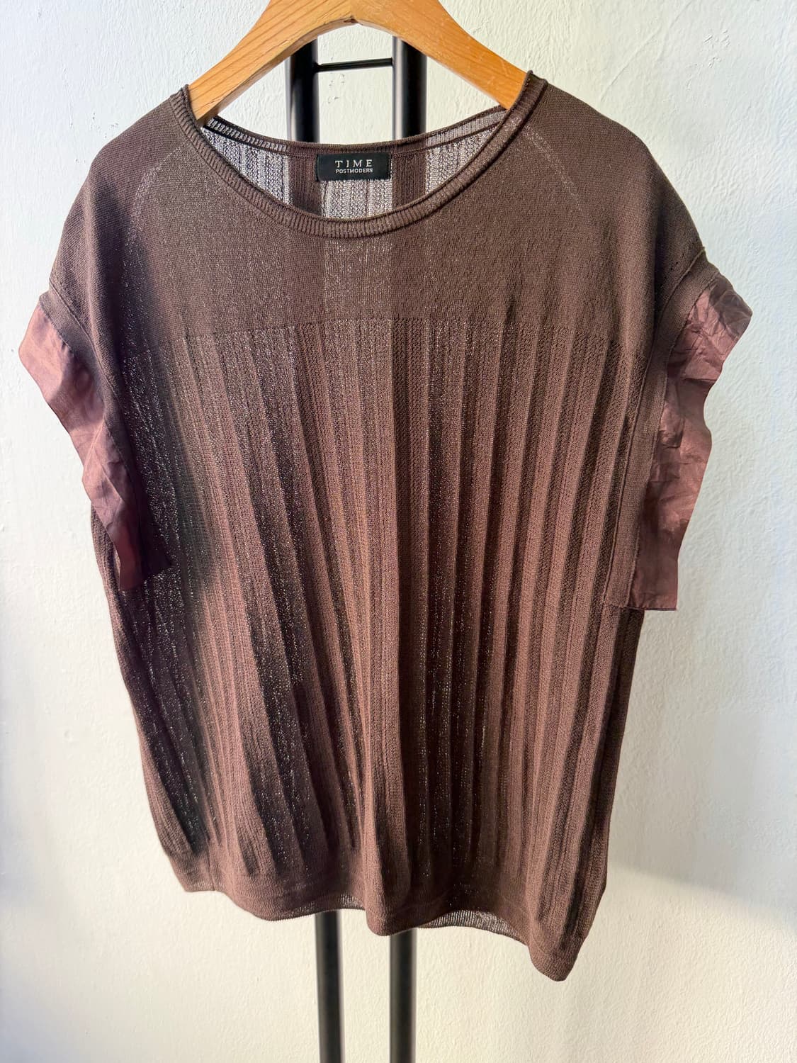 정품) TIME 타임 한섬 브라운 니트 90 F 상품이미지3