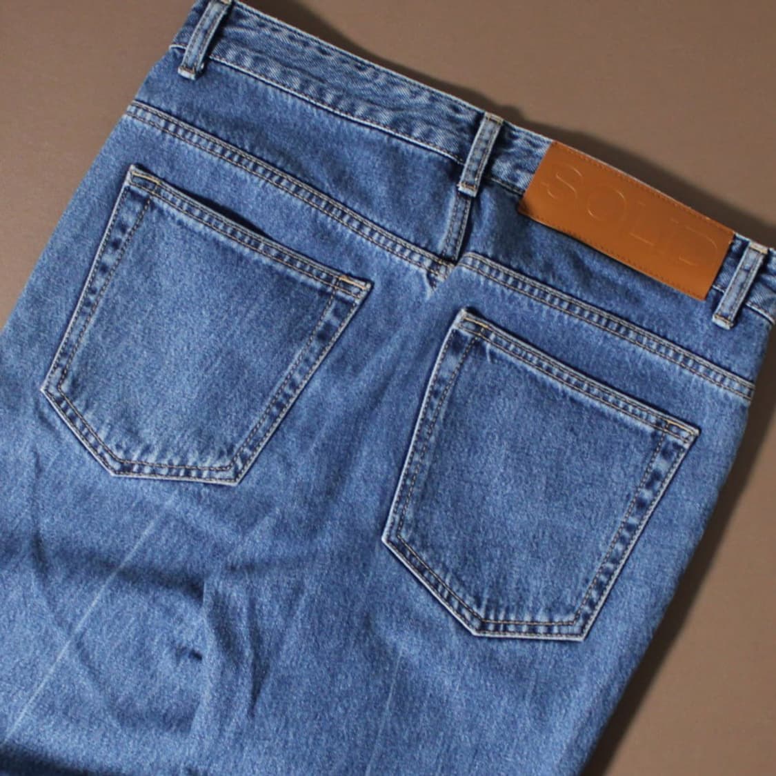 Solid Homme 솔리드 옴므 연청 데님 팬츠  상품이미지3