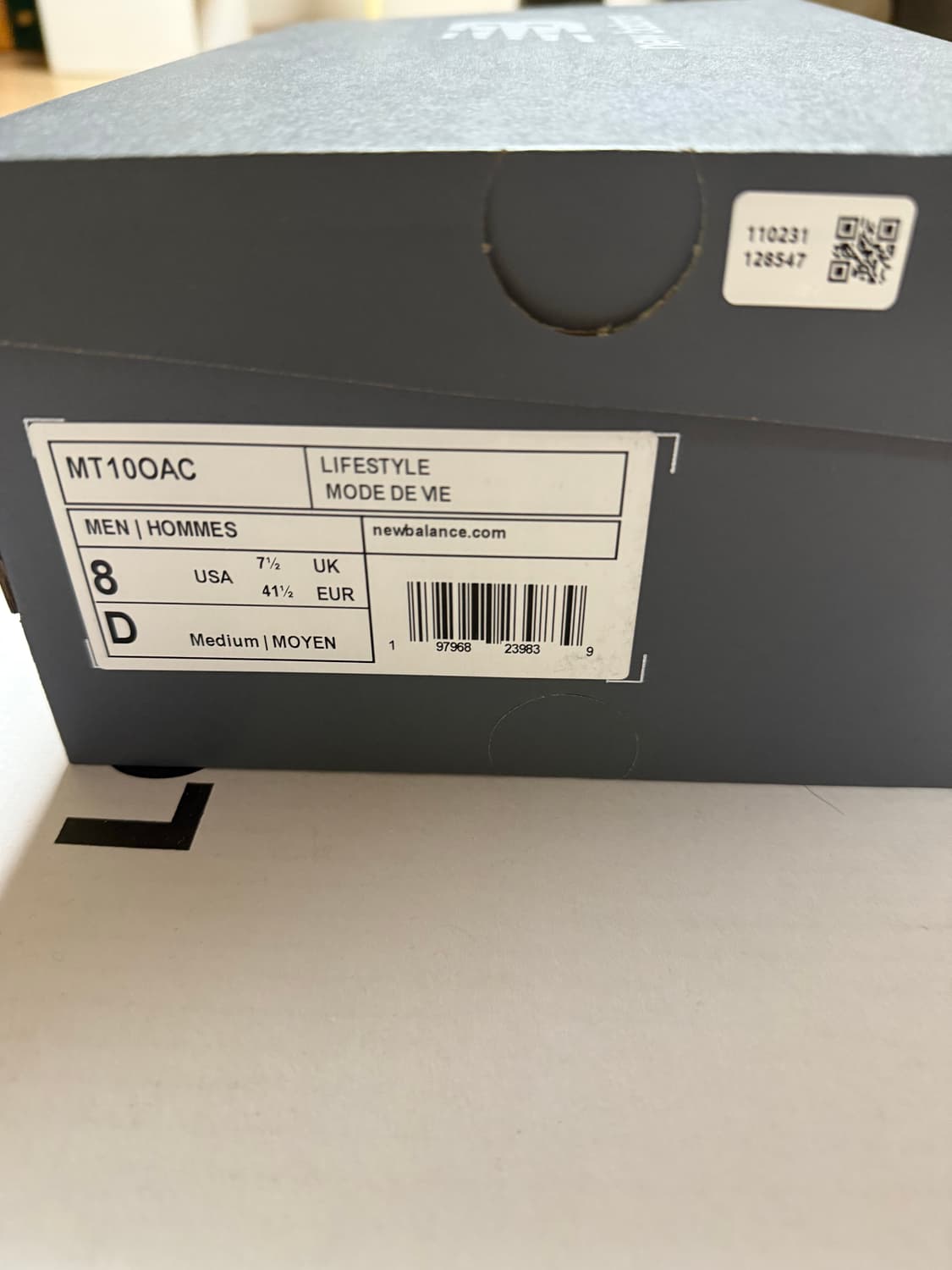 뉴발란스 미니머스 mt10 블랙 캐슬락 260 최저가 상품이미지4