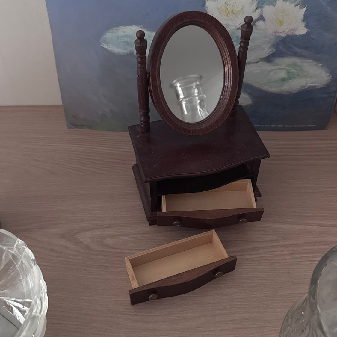 Vintage 유럽 앤틱 미니 화장대 소품 상품이미지5