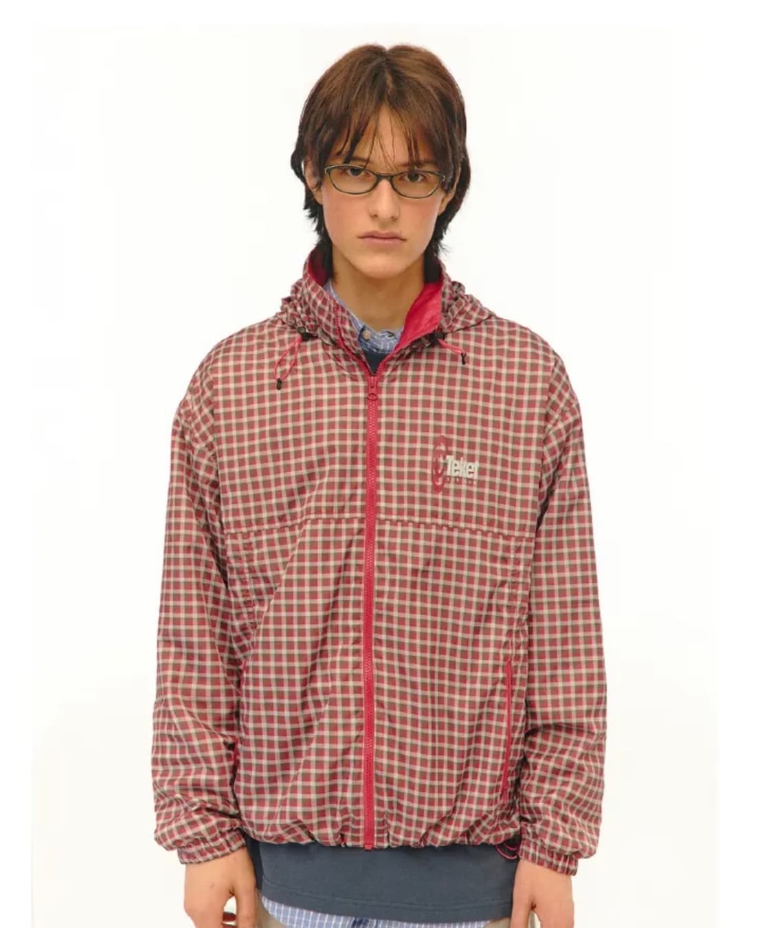 테켓 symbol check wind jacket 윈드자켓 바람막이 상품이미지4