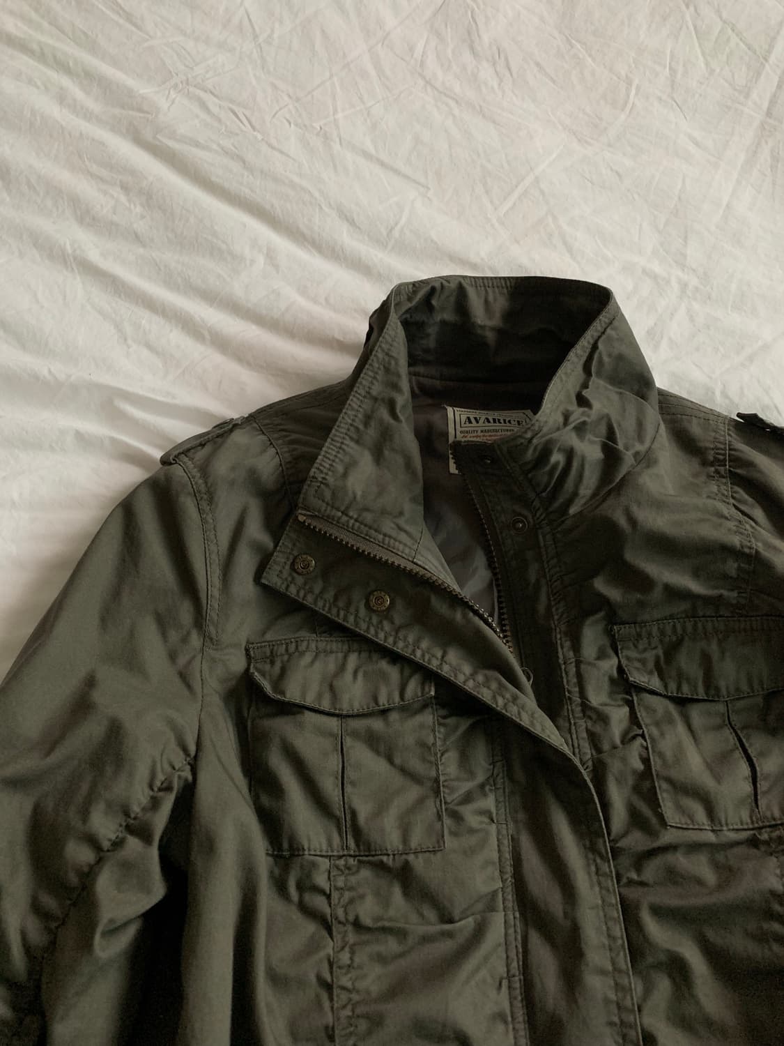 카키 셔링 점퍼 상품이미지8