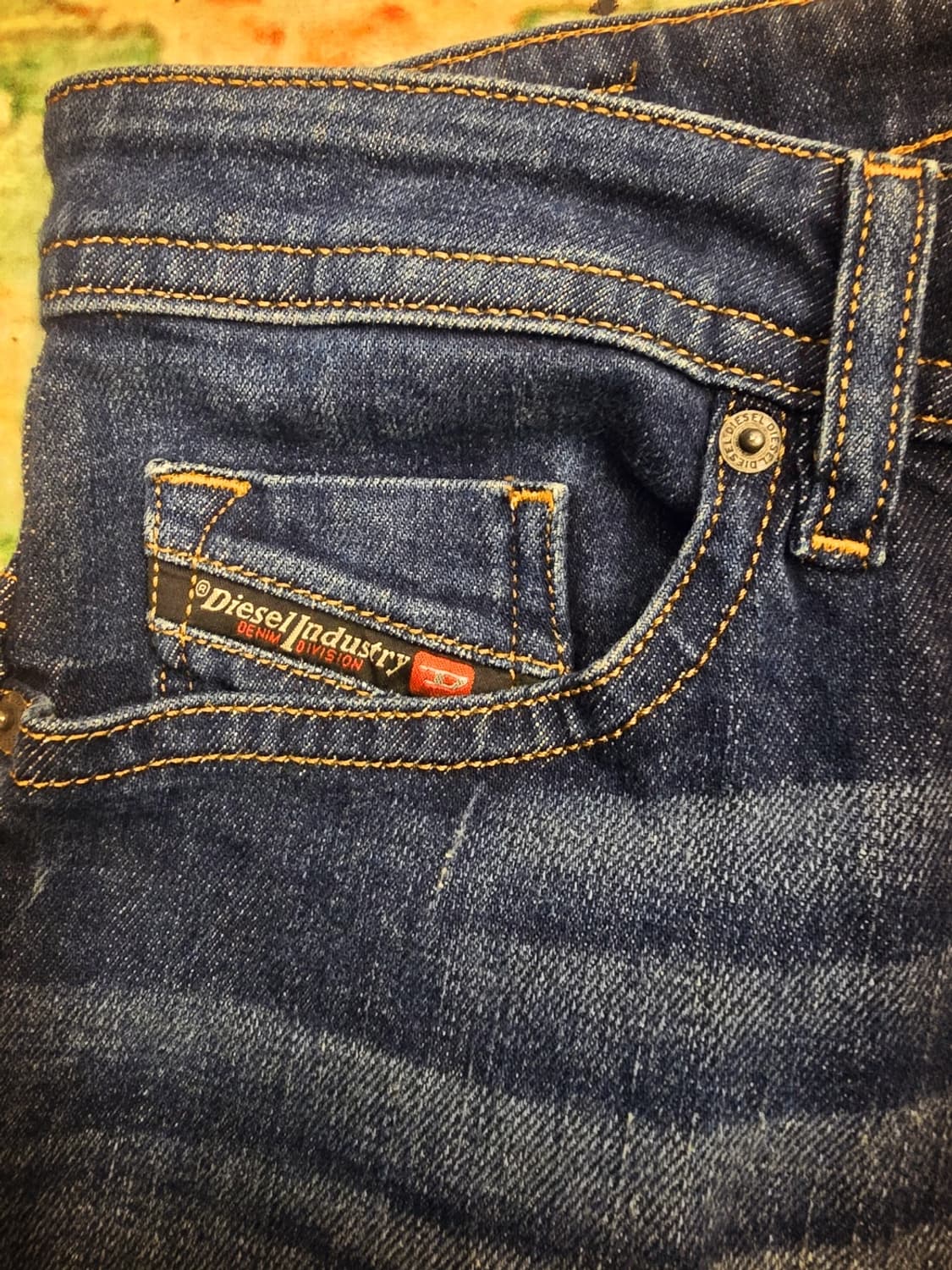 디젤 디스트럭트 슬림 핏 진 상품이미지3