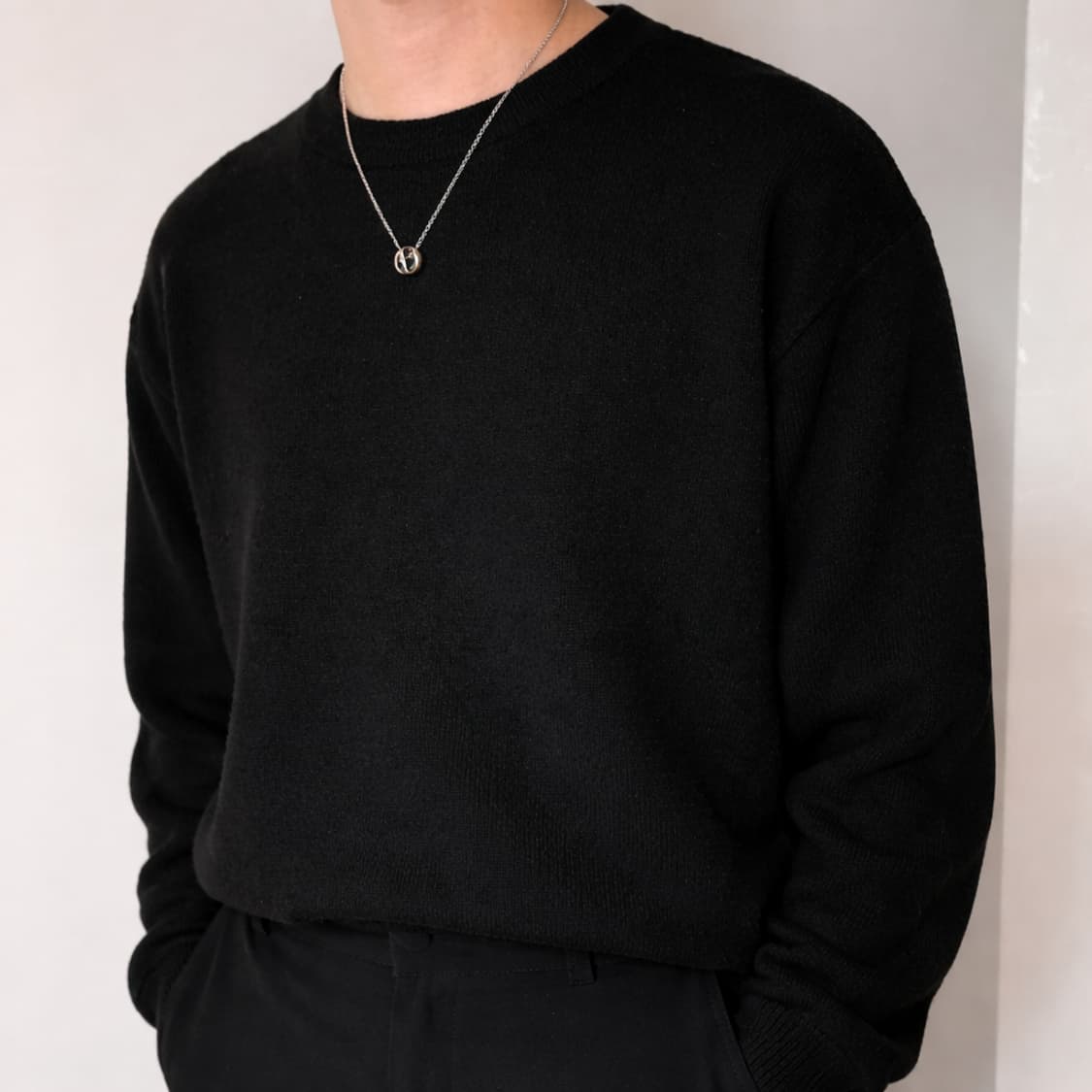 Wave Pendant Necklace 상품이미지3