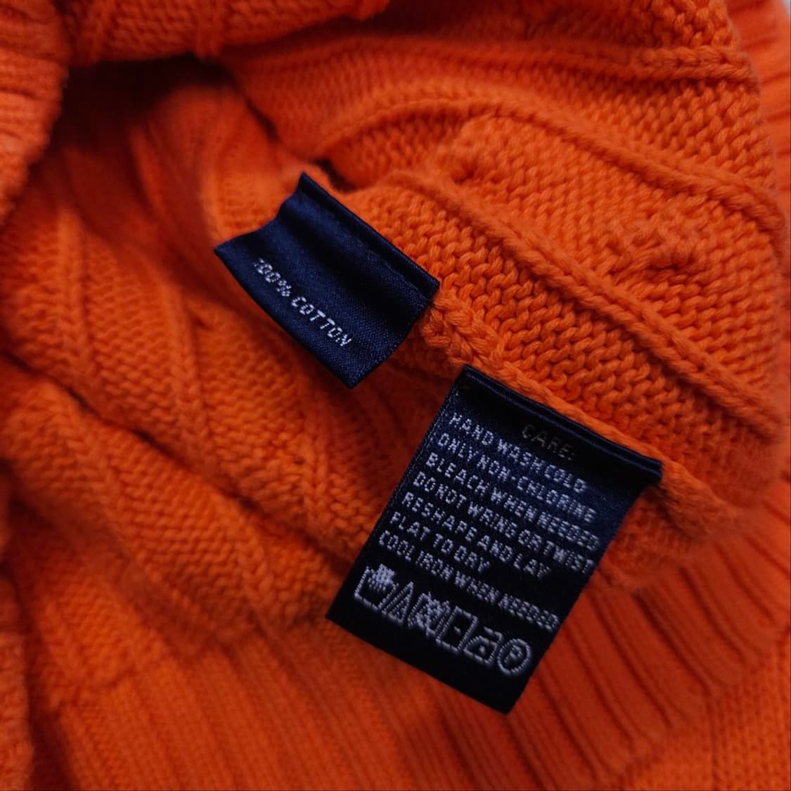 폴로 랄프 로렌 여성 케이블 니트 M 상품이미지5