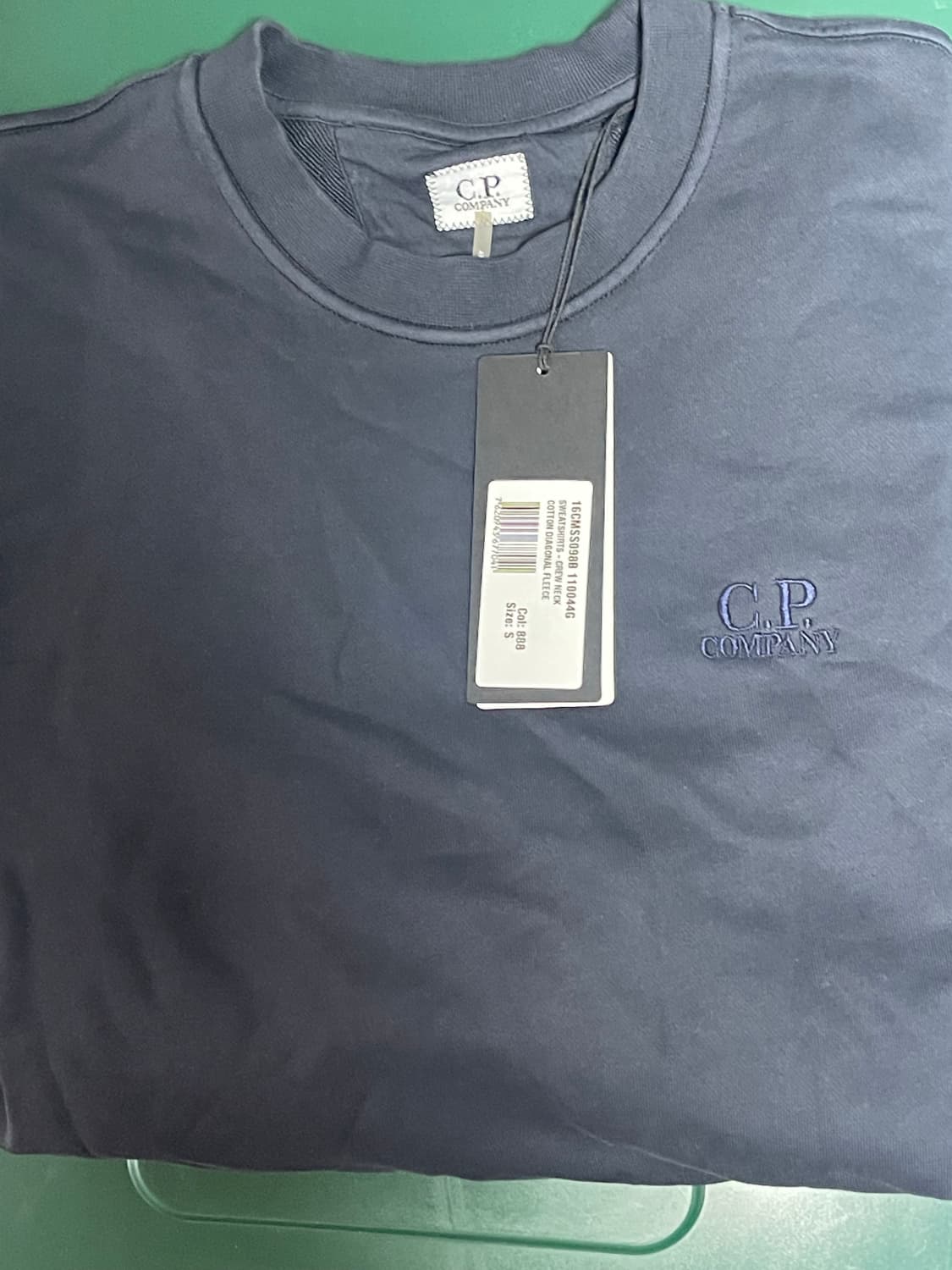 [S] cp 컴퍼니 크루넥 네이비 상품이미지1