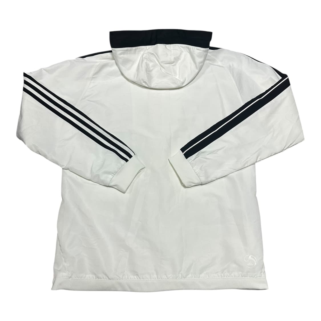 ✨ (바배) 아디다스 올드스쿨 사이드라인 화이트 바람막이  상품이미지2