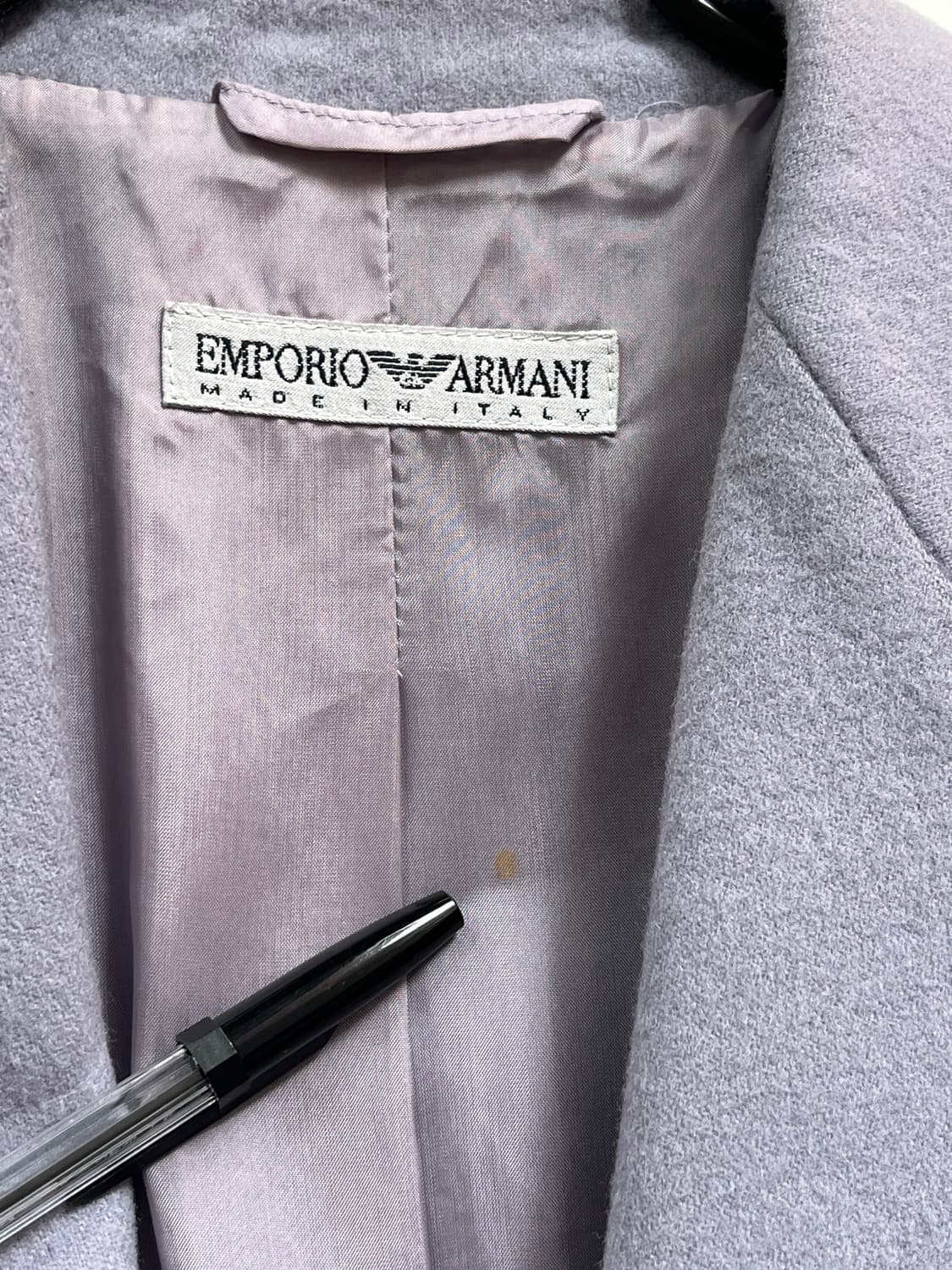 Emporio Armani 울 캐시미어 혼방 블레이저 38 상품이미지7