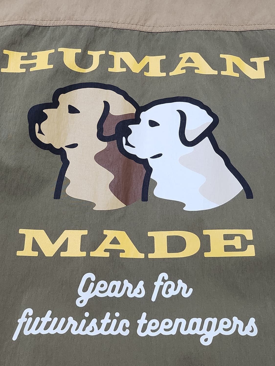 휴먼메이드 헌팅 자켓 올리브 드랩 상품이미지6