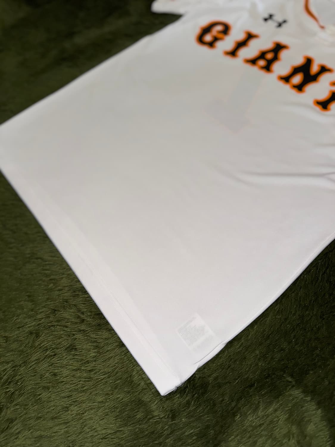 언더아머 요미우리 자이언츠 초노 히사요시 원버튼 헨리넥 유니폼 상품이미지5