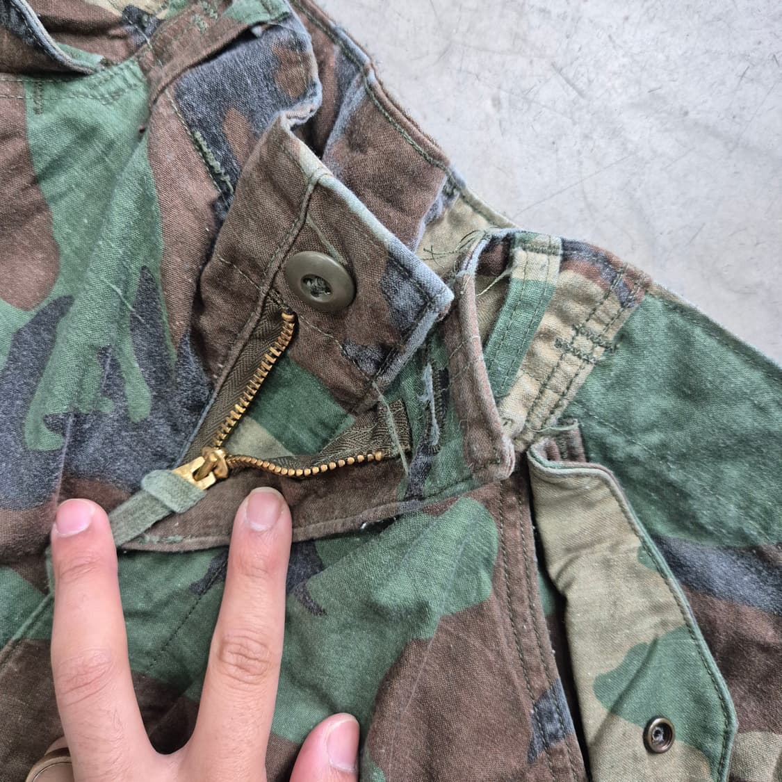 80's 미군 US ARMY  우드랜드 M65 필드팬츠 M/R 상품이미지2