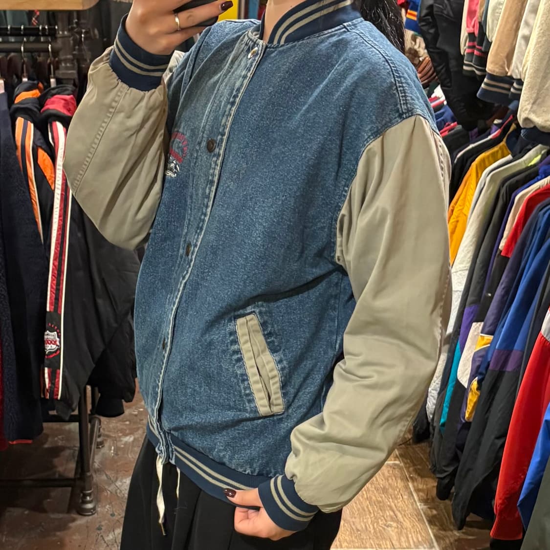 [HI] VTG 데님바시티자켓 진청 상품이미지3