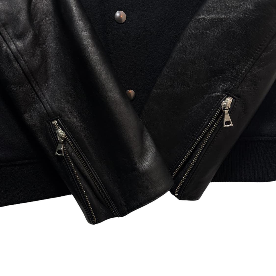 로파이 가죽 스타디움 자켓 상품이미지3