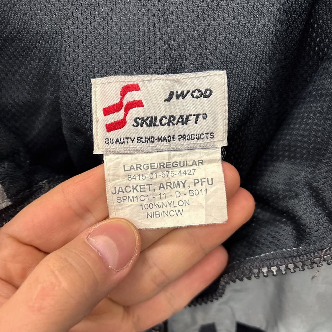 L/R 00s IPFU 2세대 OG 디지털 스카치 바람막이 N818 상품이미지8