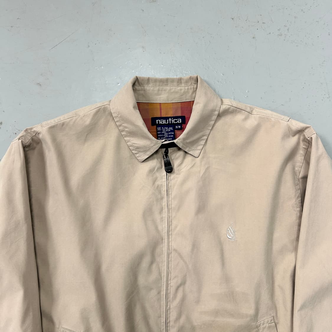 90‘s 노티카 베이지 로고 폴리쉘 상품이미지2