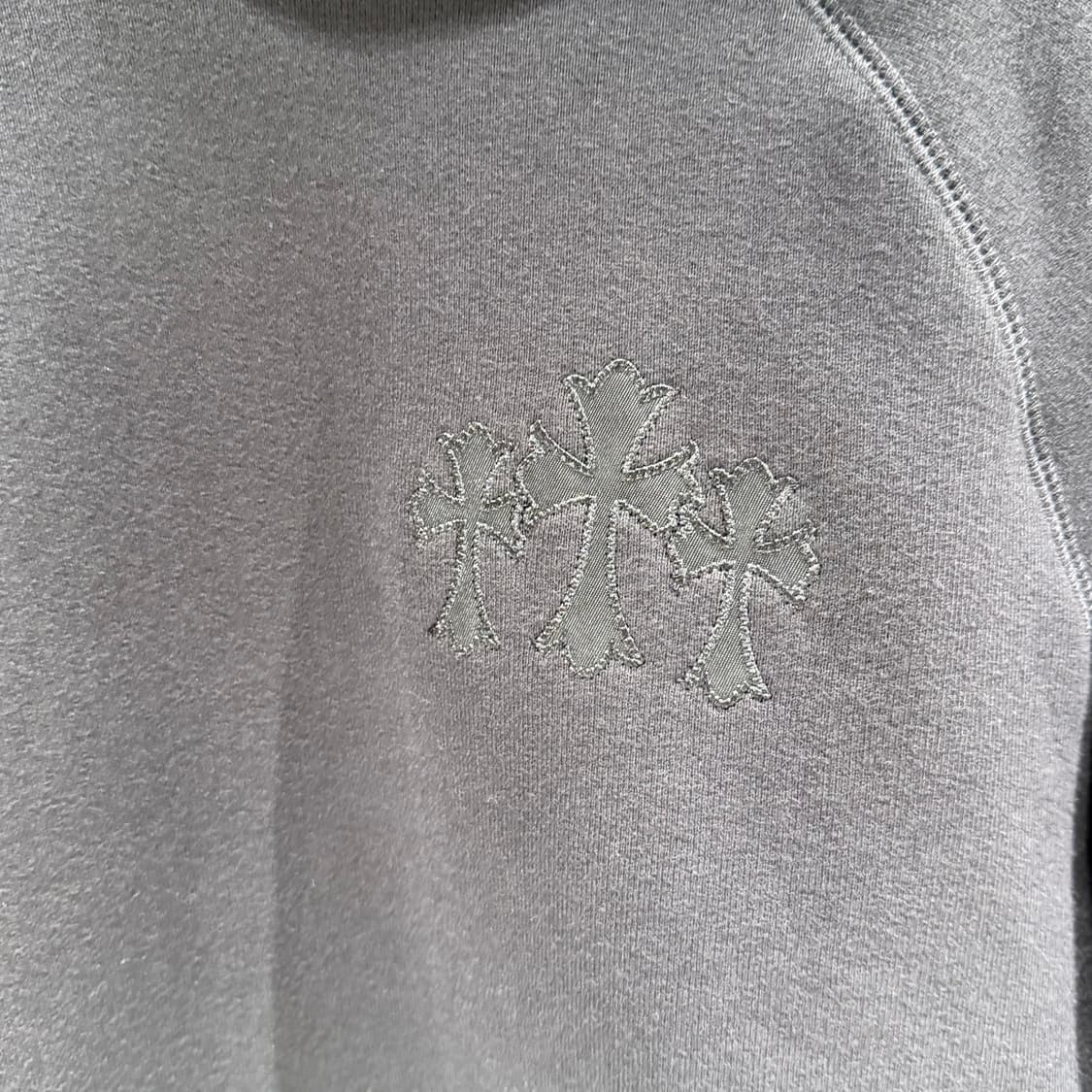 L / 크롬하츠 세메터리 블랙 후드티셔츠 상품이미지2